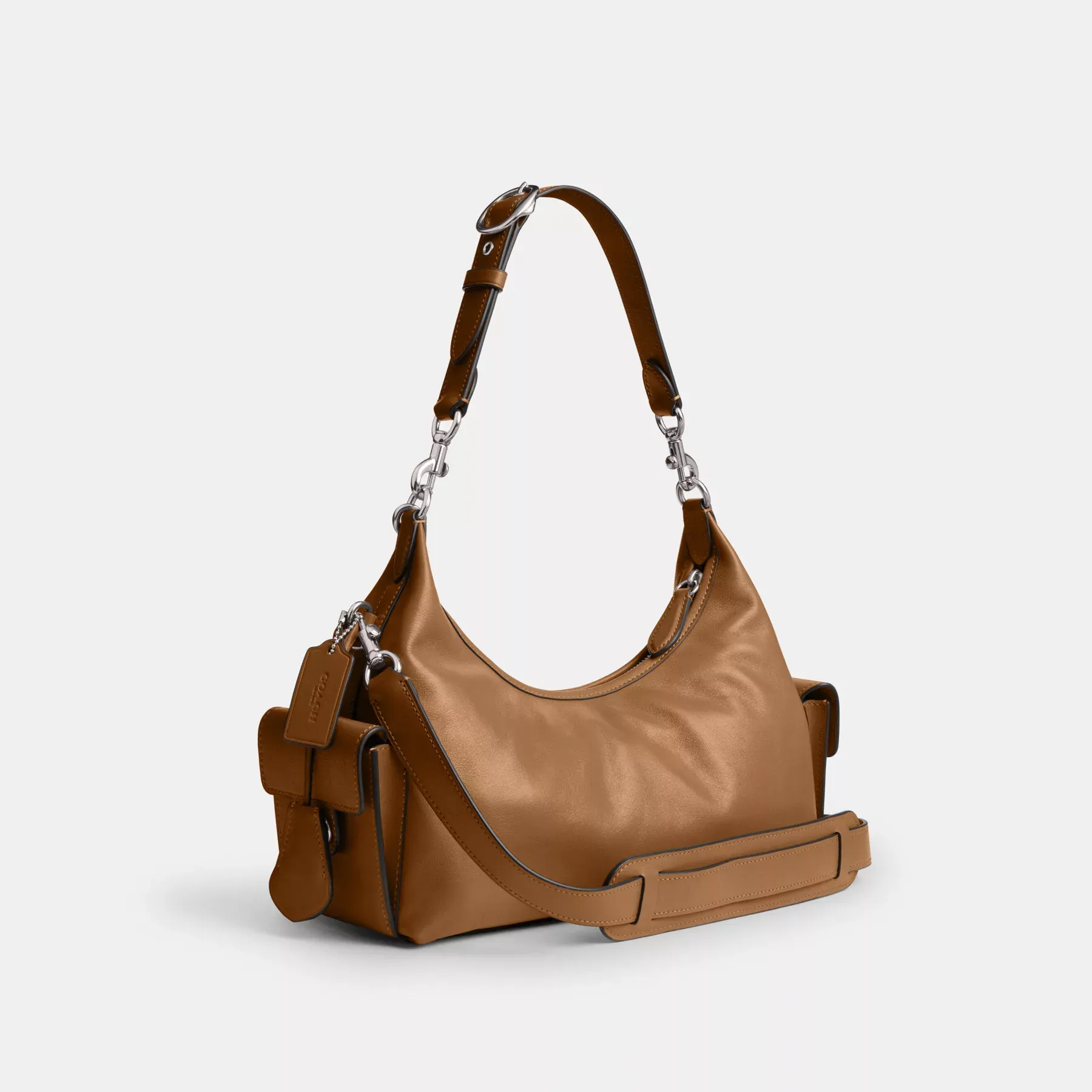 COACH Pocket Juliet Bag 30 Honungsbrunt