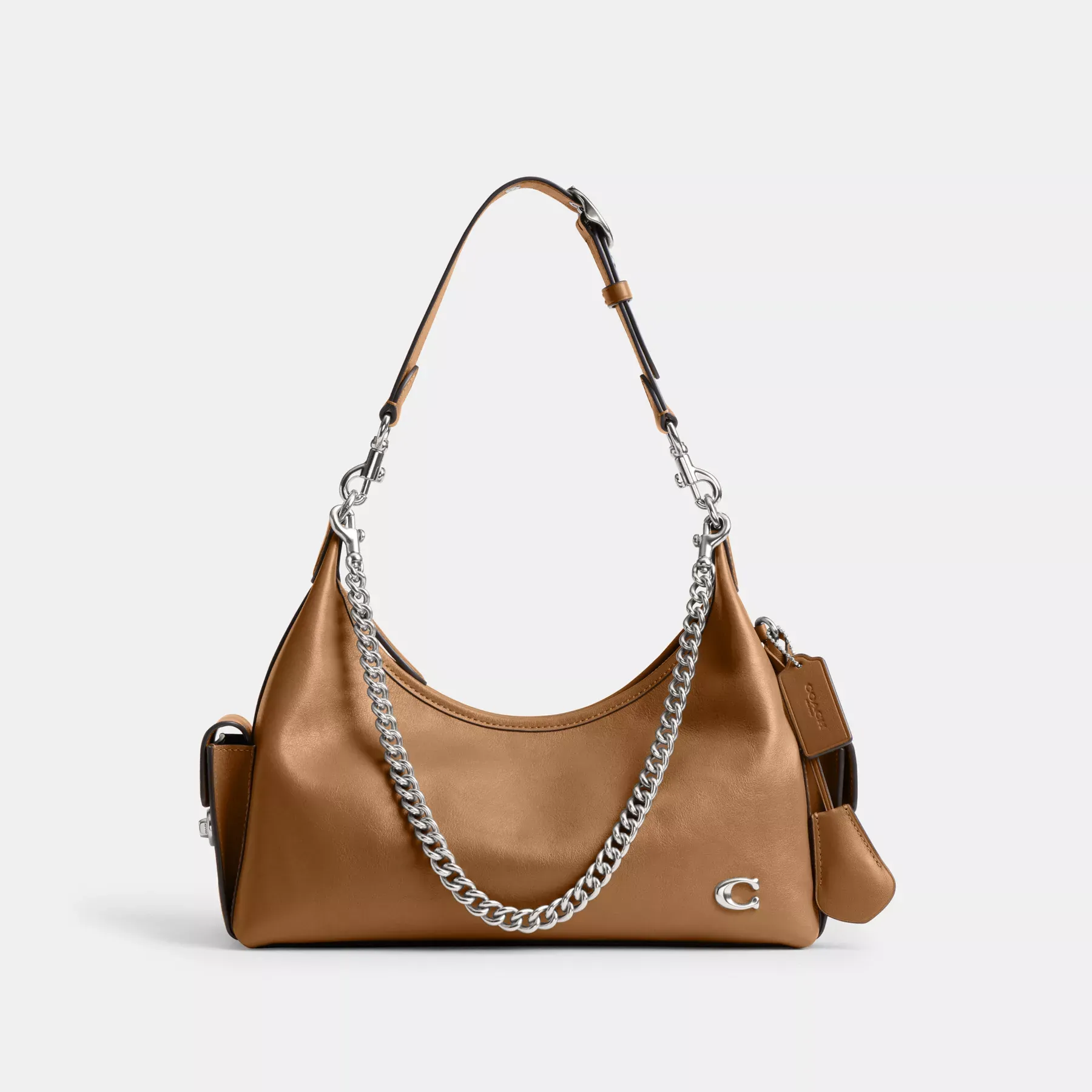 COACH Pocket Juliet Bag 30 Honungsbrunt