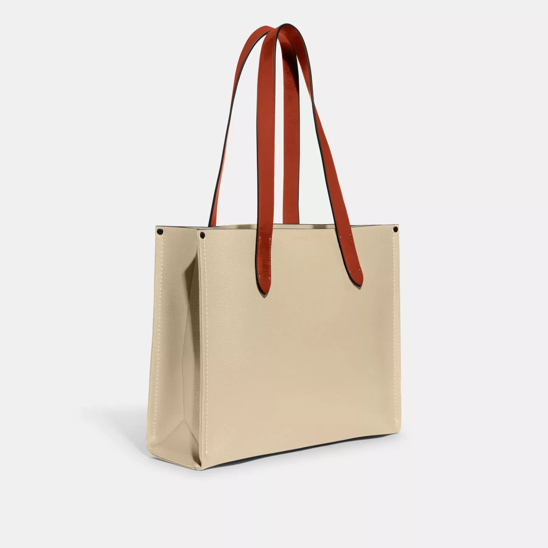 COACH Relay Tote 34 Elfenben COACH Relay Tote 34 Elfenben