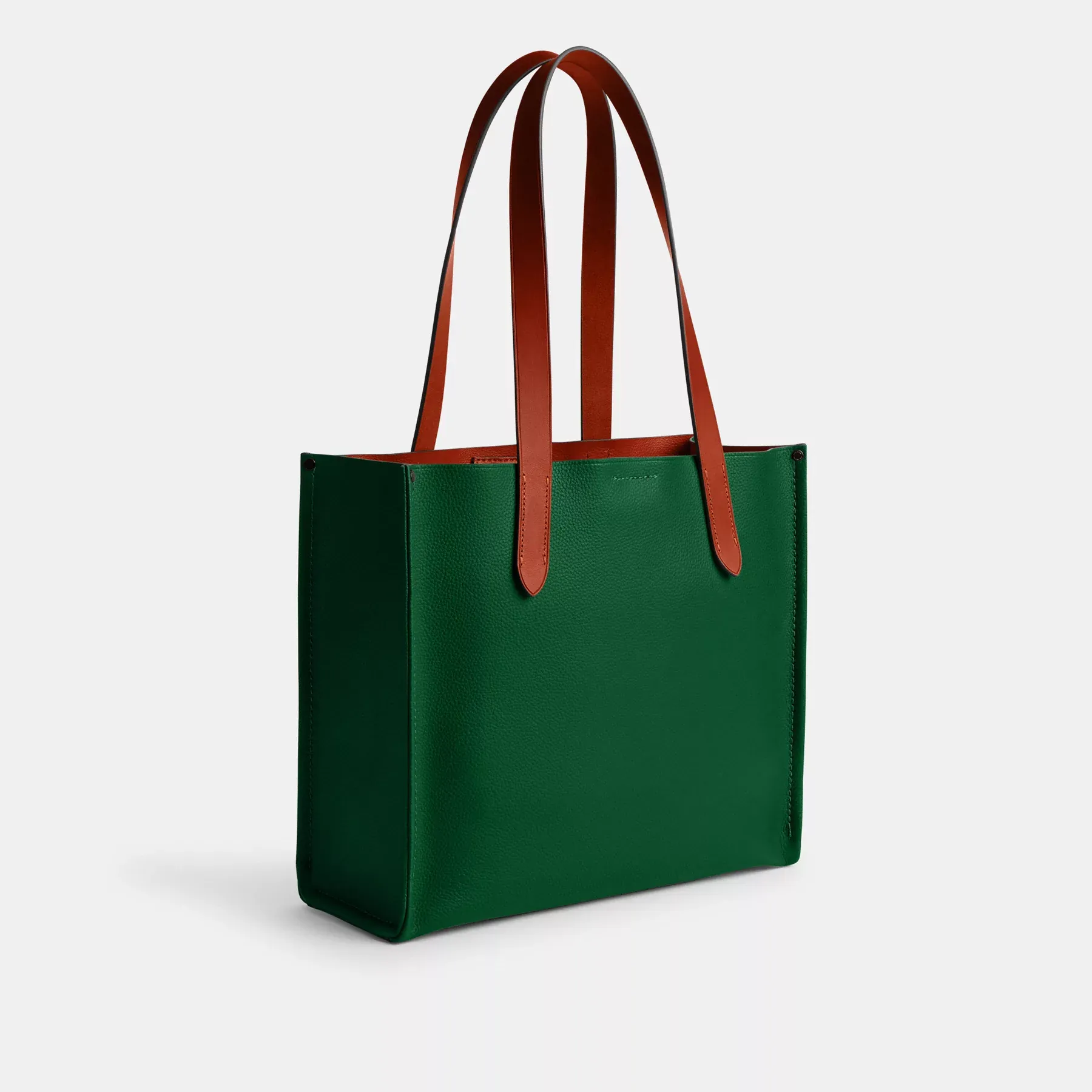 COACH Relay Tote Bag 34 Med Coach Grafik Murgröna