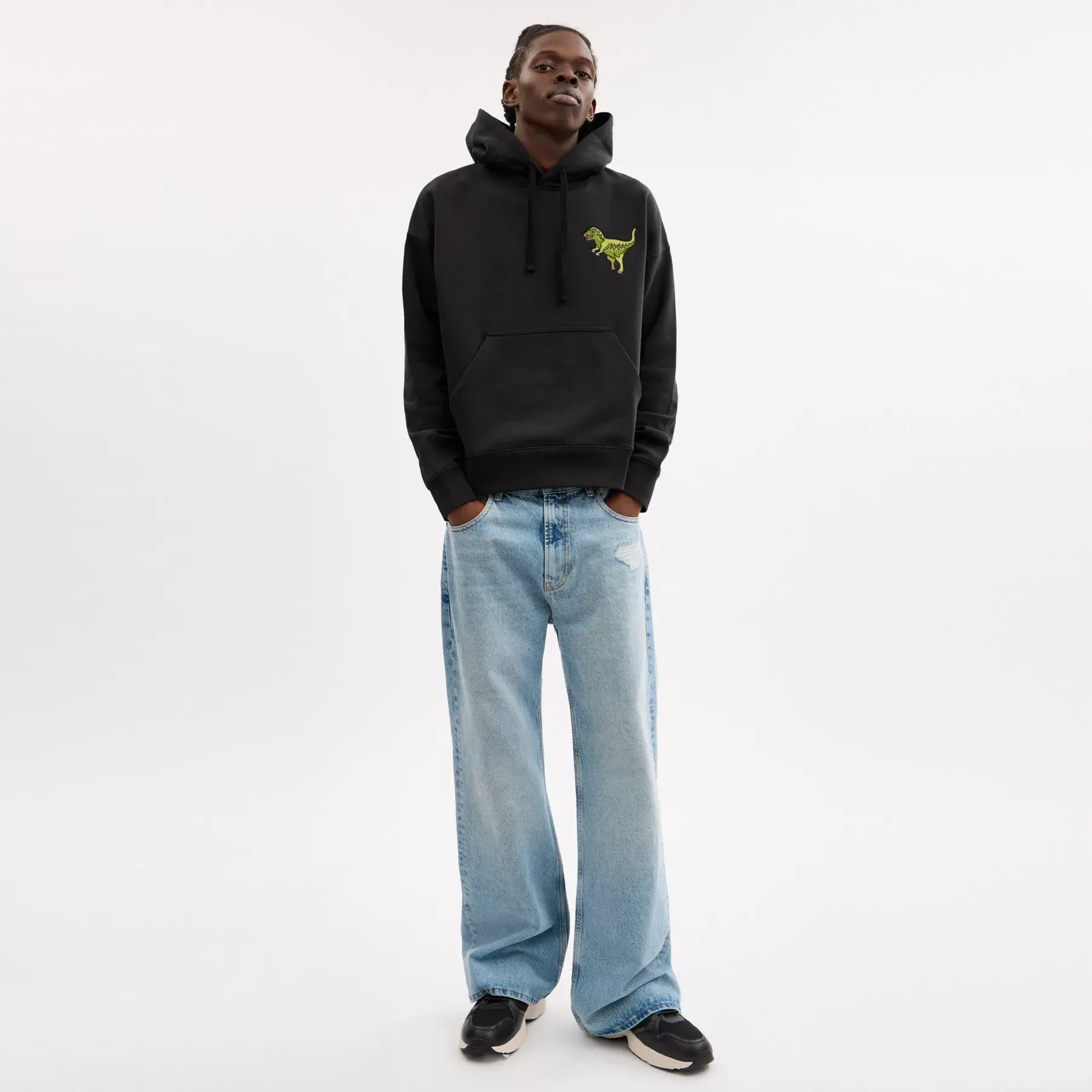 COACH Rexy hoodie Svart