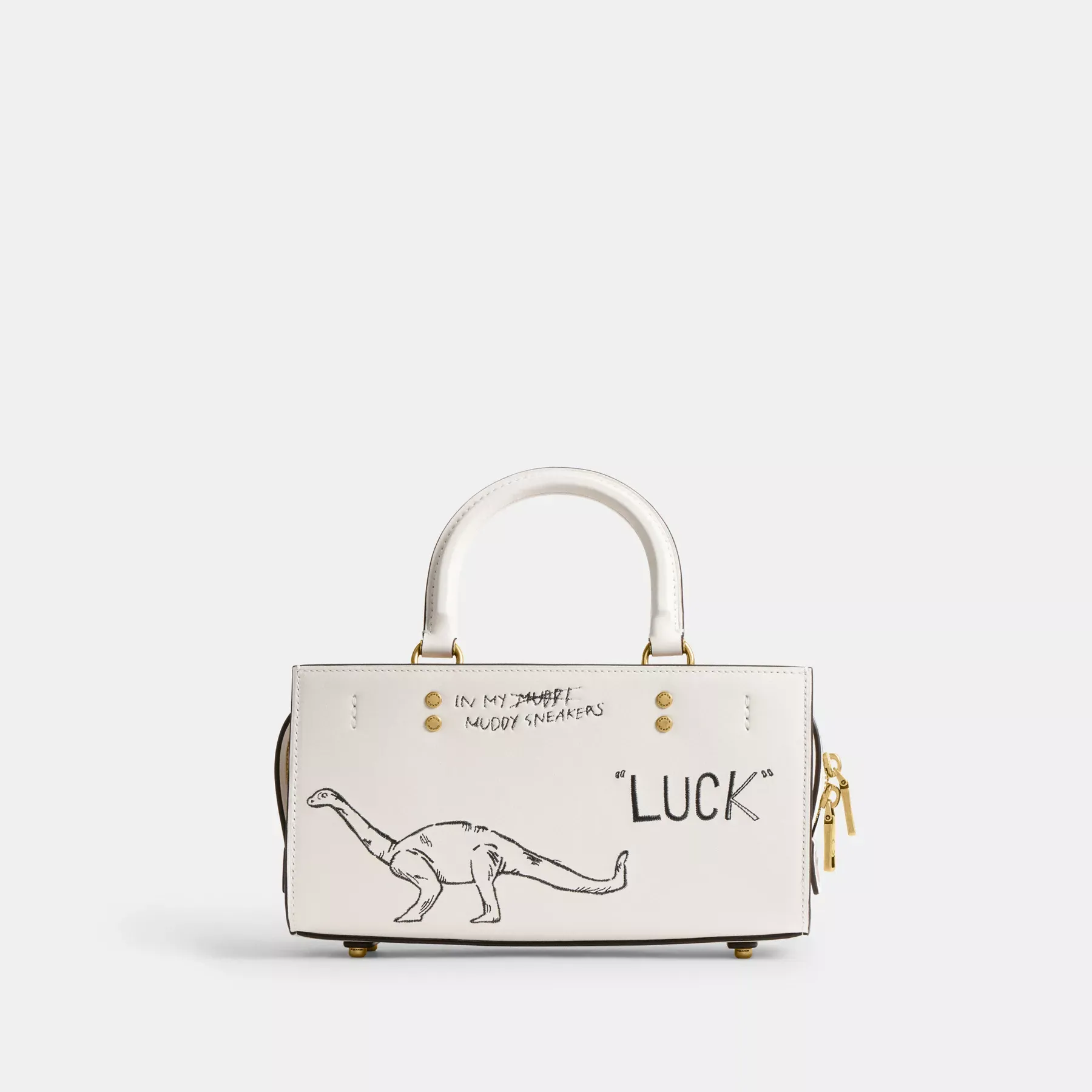 COACH Rogue Bag 26 Med Skisstryck Chalk Multi COACH Rogue Bag 26 Med Skisstryck Chalk Multi
