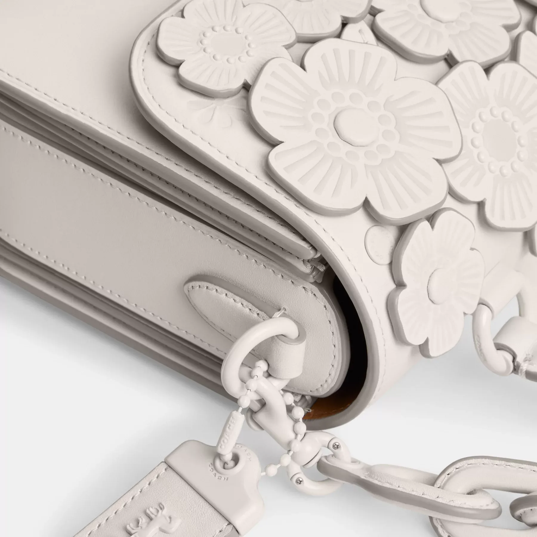 COACH Rogue Top Handle Bag Med Tea Rose Krita COACH Rogue Top Handle Bag Med Tea Rose Krita
