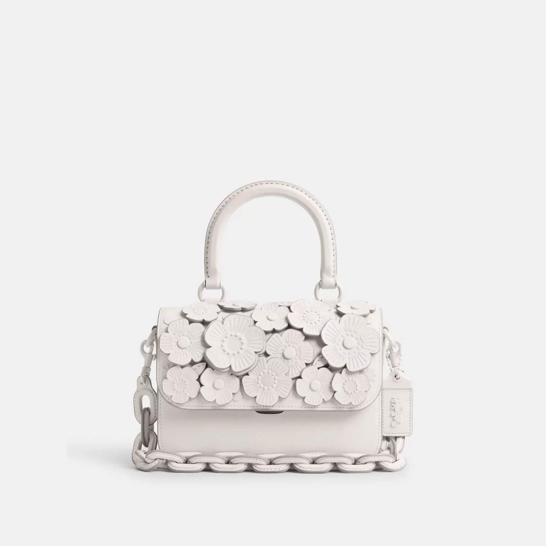 COACH Rogue Top Handle Bag Med Tea Rose Krita COACH Rogue Top Handle Bag Med Tea Rose Krita
