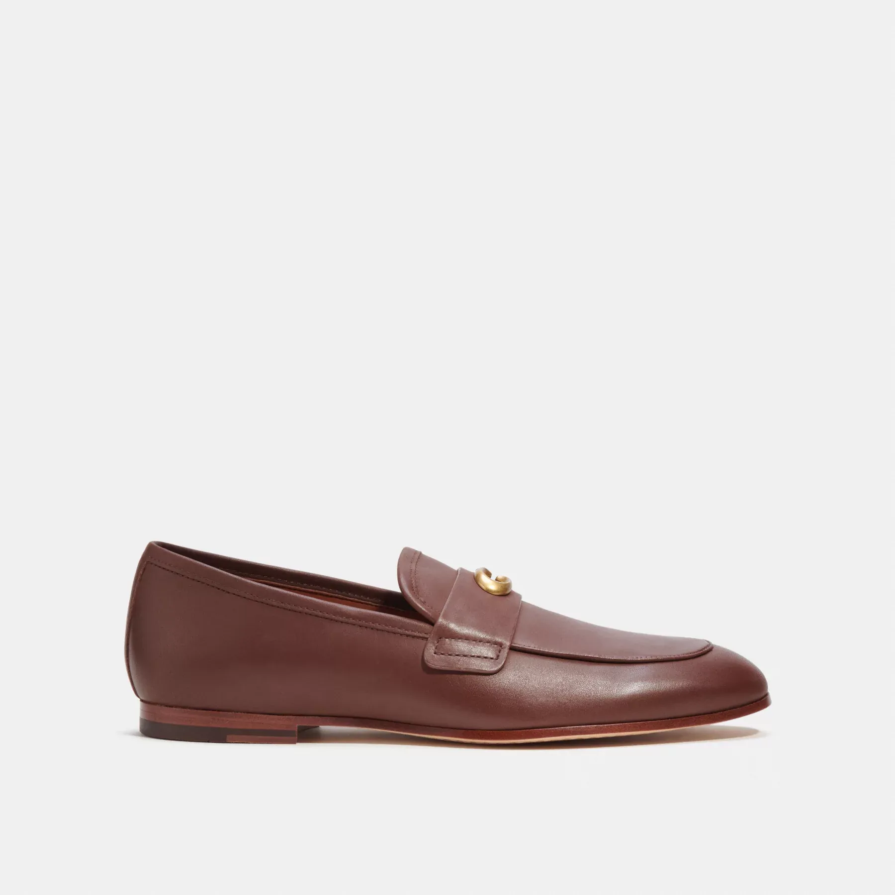 COACH Skulpterad Signatur Loafer Sadel