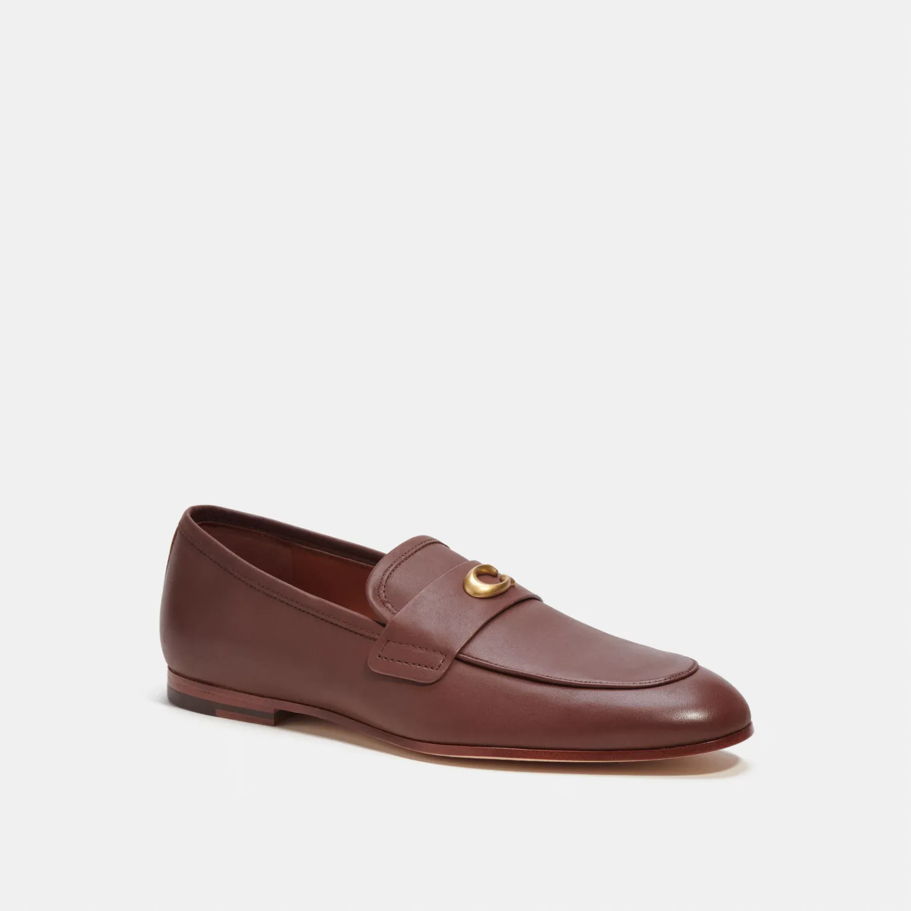 COACH Skulpterad Signatur Loafer Sadel