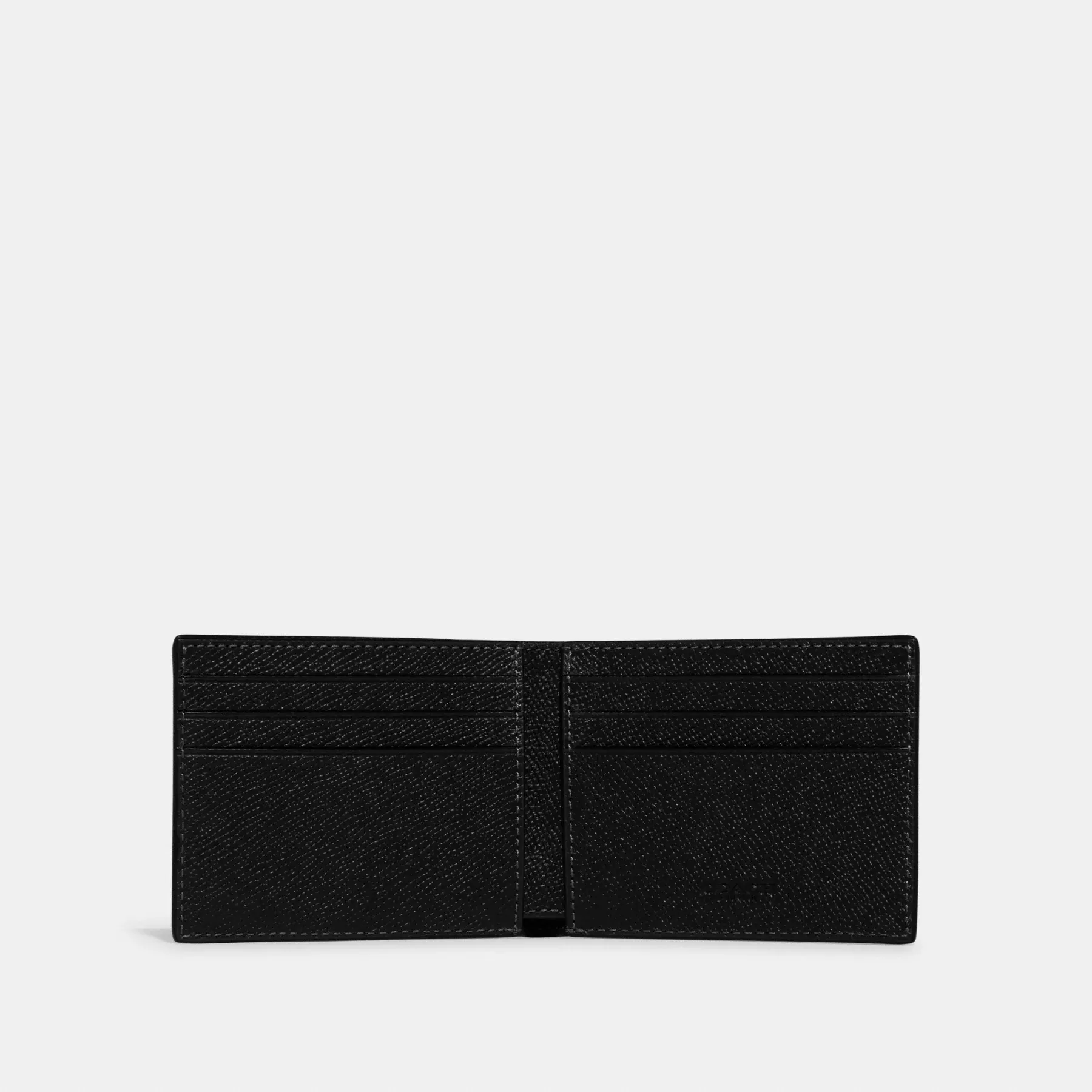 COACH Smal Billfold-plånbok Svart COACH Smal Billfold-plånbok Svart