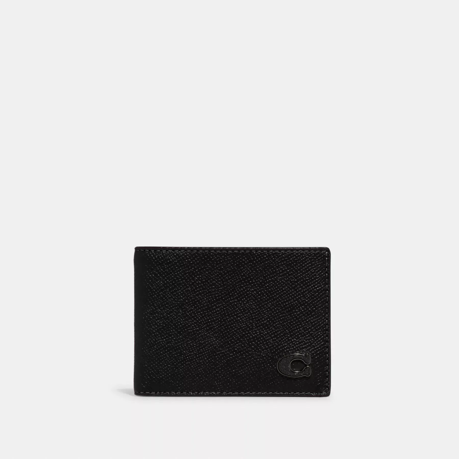 COACH Smal Billfold-plånbok Svart COACH Smal Billfold-plånbok Svart