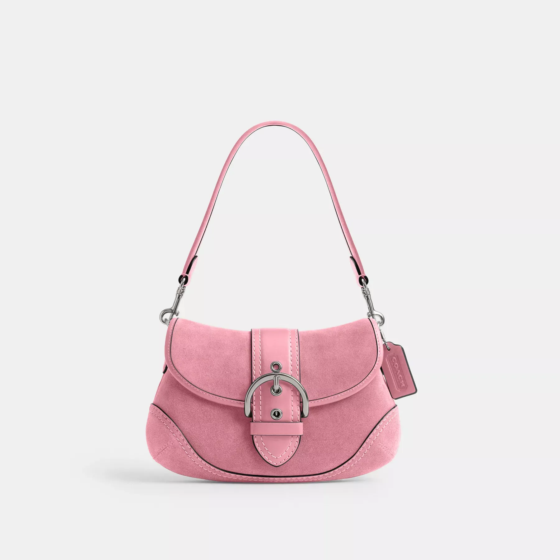 COACH Soho Flap Bag Äkta rosa