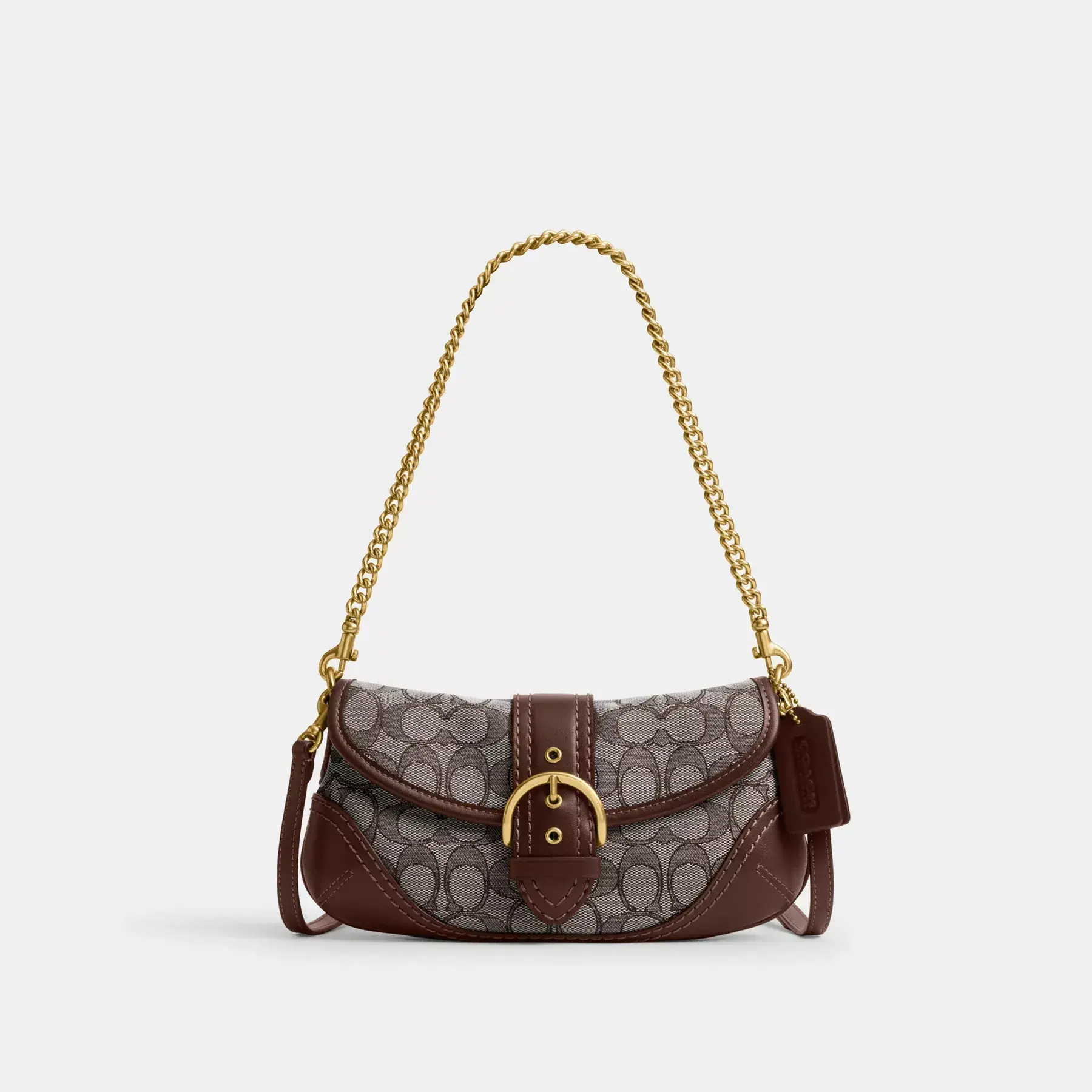 COACH Soho väska 25 i signatur jacquard Ek Lönn
