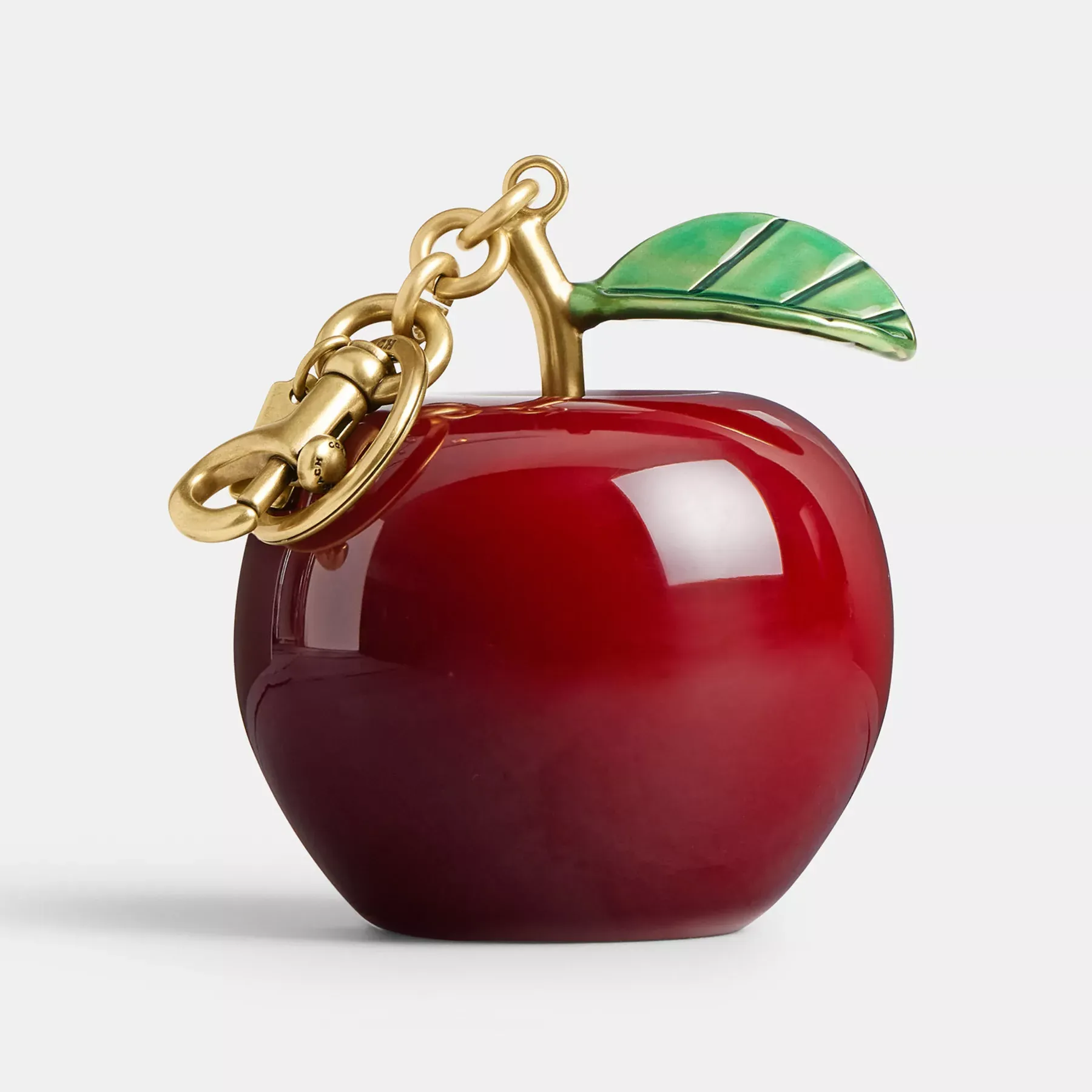 COACH Stor Apple Bag Charm Mång