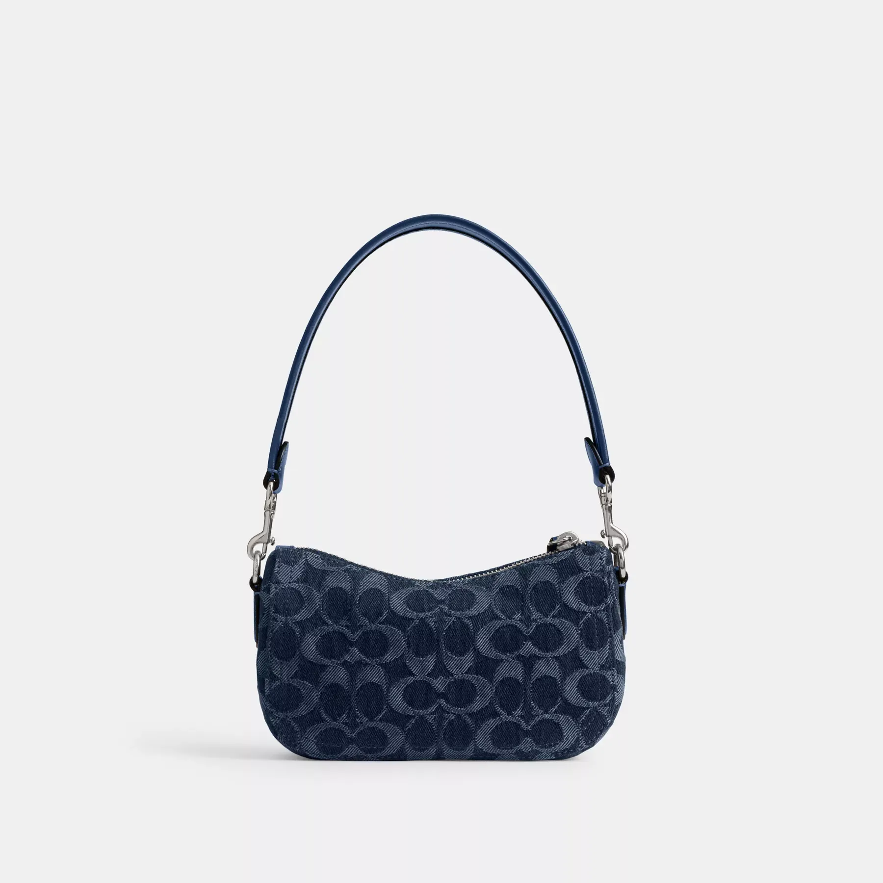 COACH Swingerväska 20 I Signature Denim Deep Blue Multi COACH Swingerväska 20 I Signature Denim Deep Blue Multi