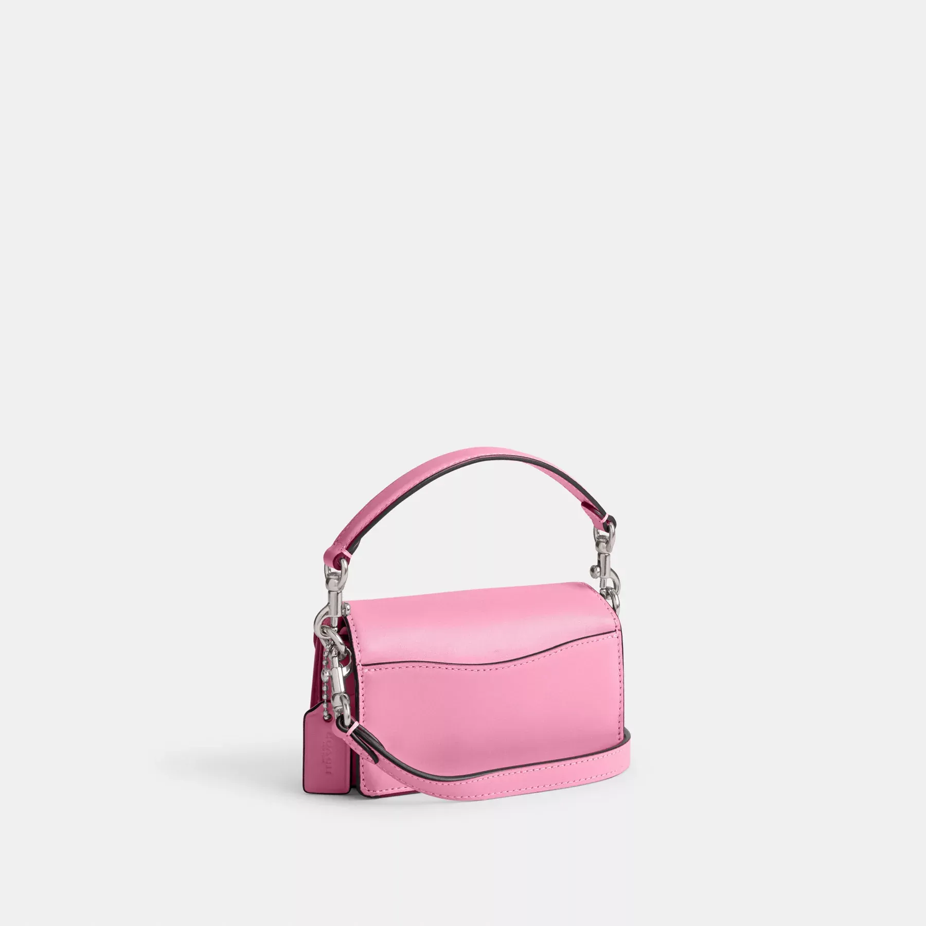 COACH Tabby 12 i signaturduk Levande rosa COACH Tabby 12 i signaturduk Levande rosa