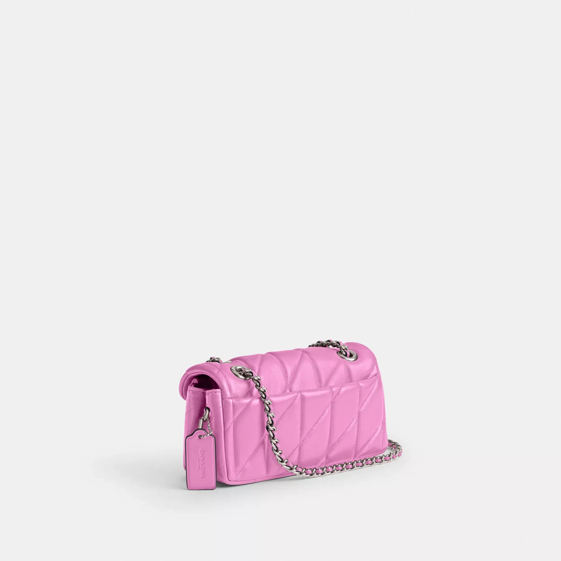 COACH Tabby Axelväska 20 Med Kuddquiltning Fuchsia COACH Tabby Axelväska 20 Med Kuddquiltning Fuchsia