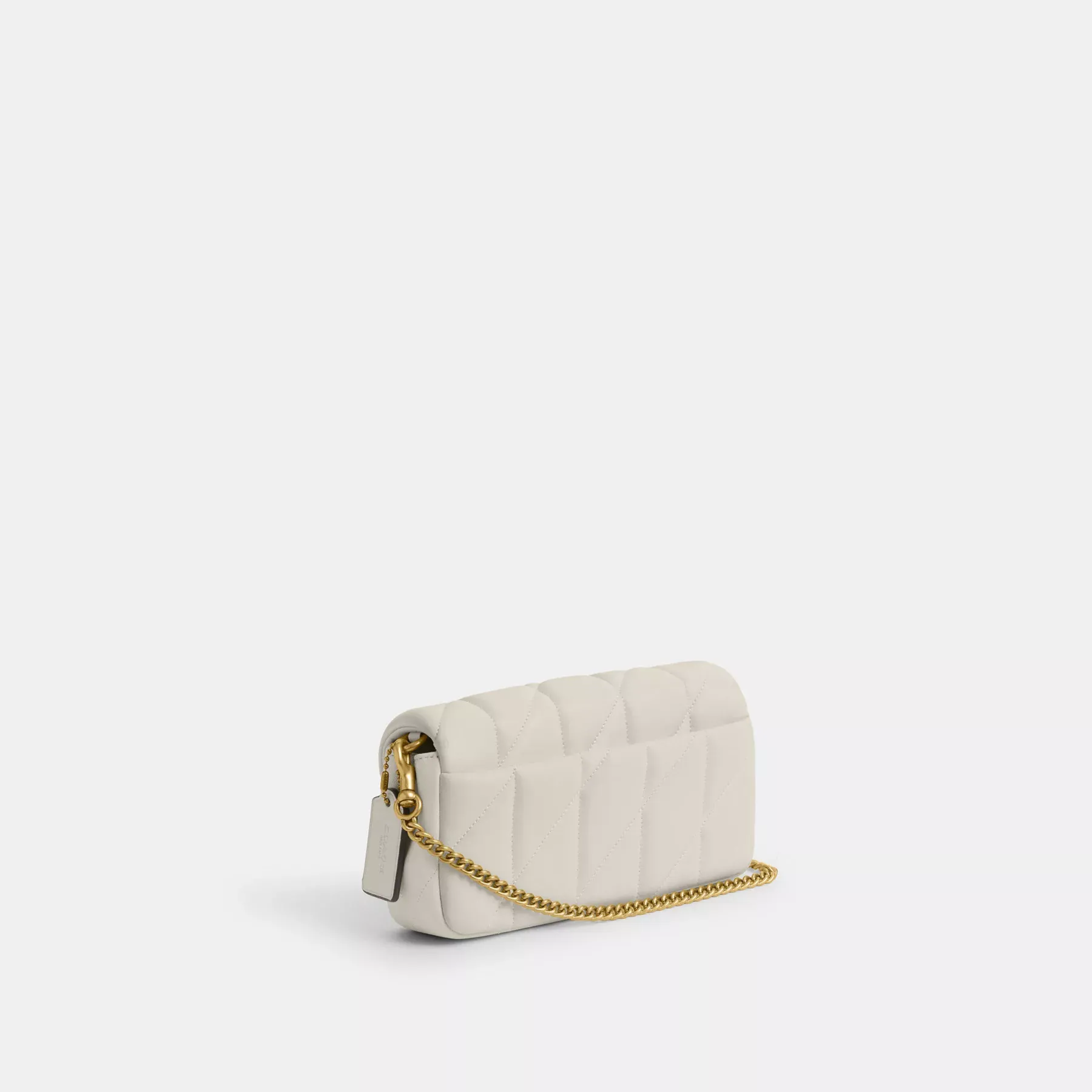 COACH Tabby Crossbody Armband Med Kudde Quiltning Krita