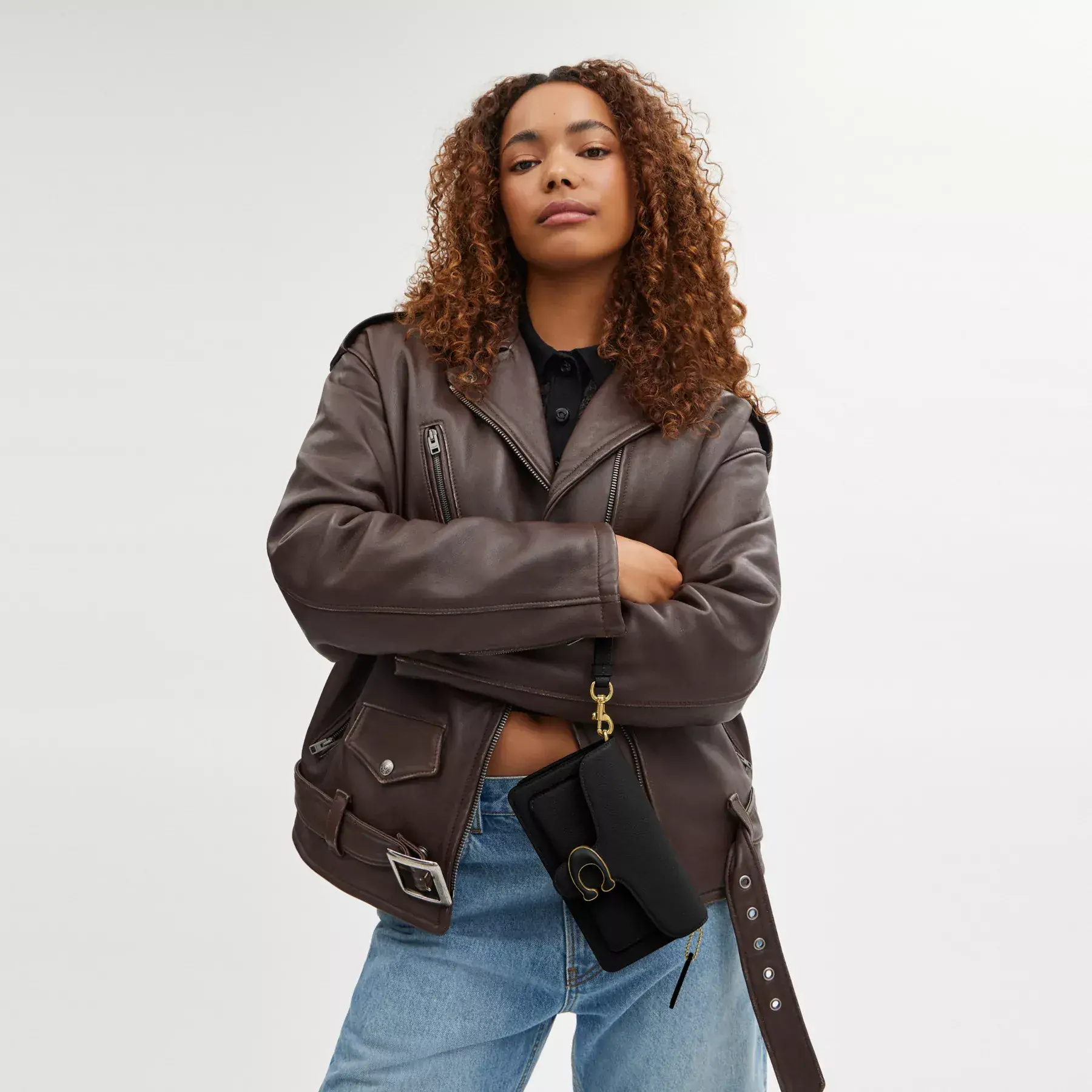 COACH Tabby Crossbody armband Svart COACH Tabby Crossbody armband Svart