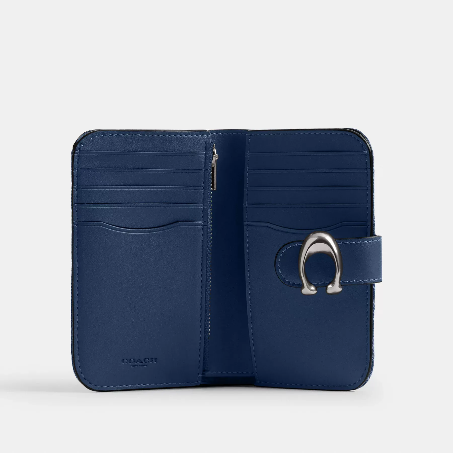 COACH Tabby Plånbok I Signatur Denim Deep Blue Multi