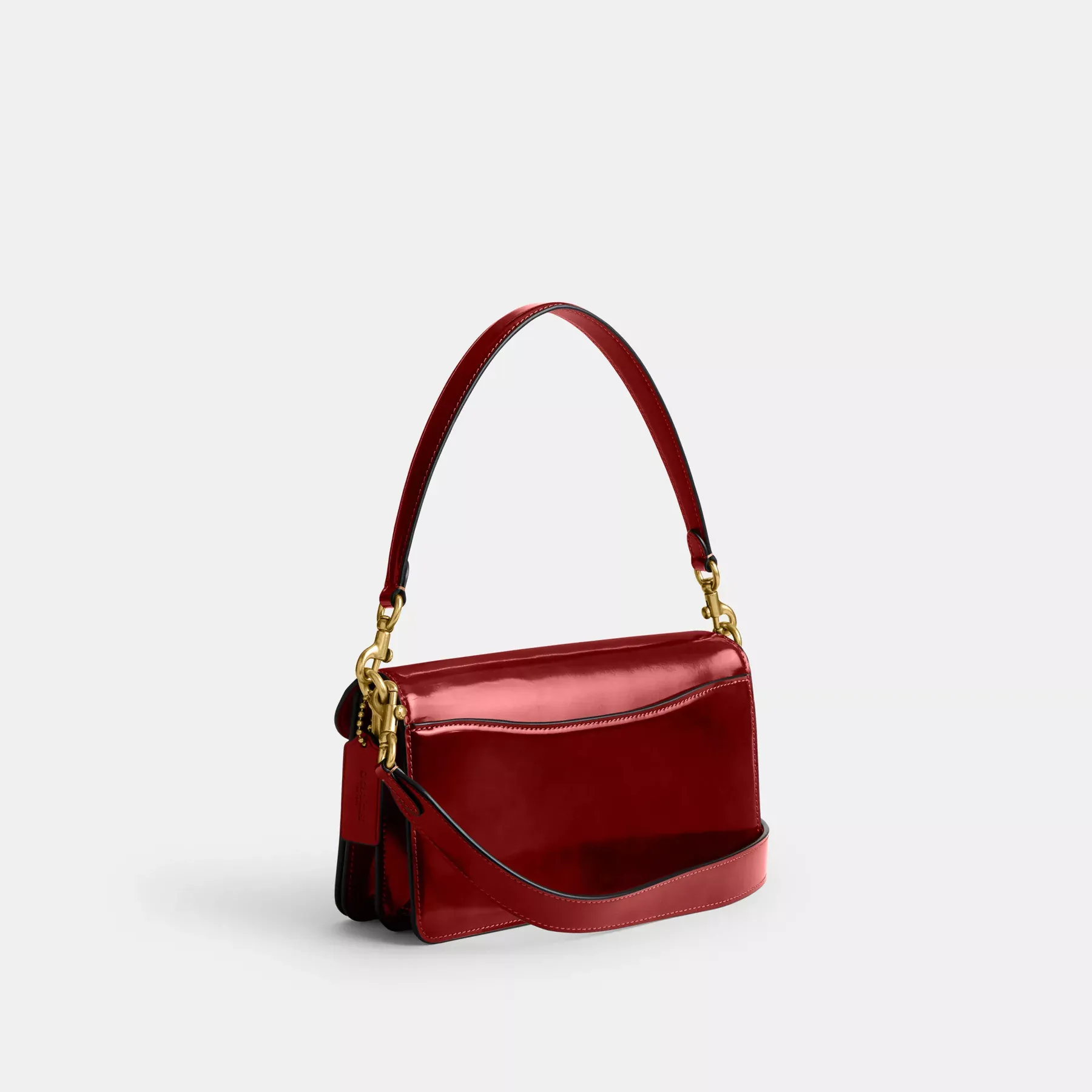 COACH Tabby axelväska 26 Mörk Ruby COACH Tabby axelväska 26 Mörk Ruby