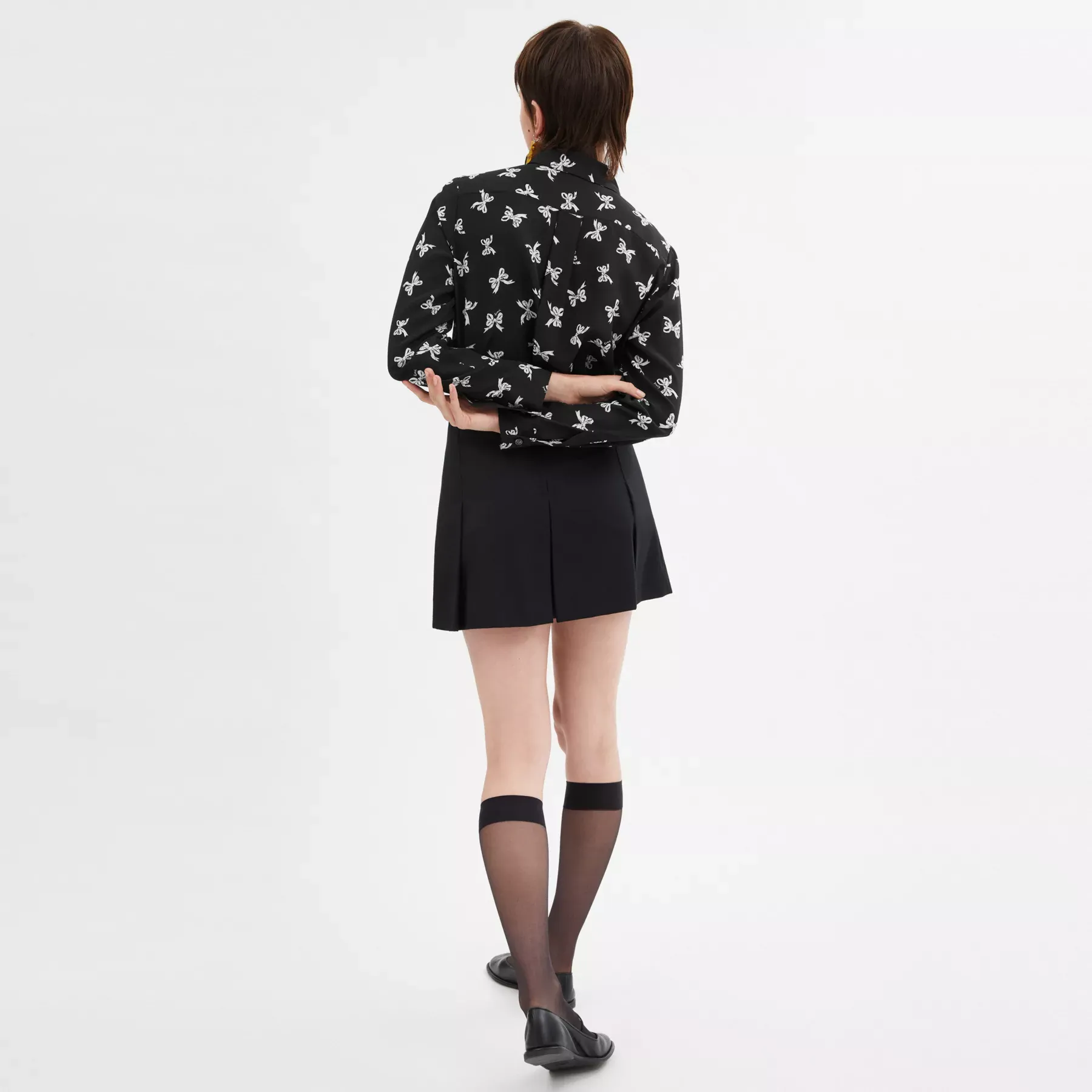 COACH Tryckt blus Svart Multi COACH Tryckt blus Svart Multi