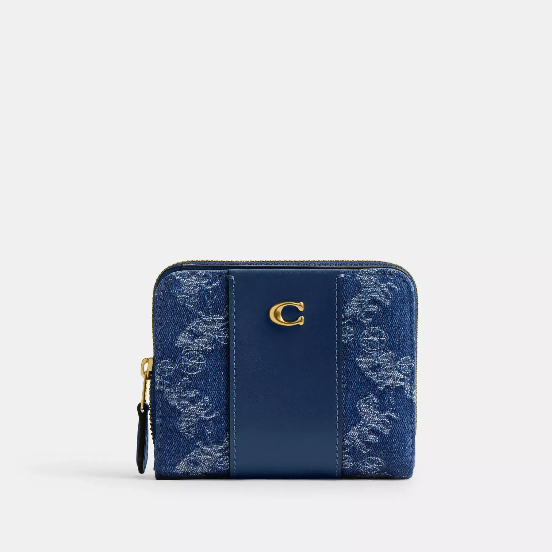 COACH Viktig Billfold-plånbok med Häst- och vagnstryck Deep Blue Multi COACH Viktig Billfold-plånbok med Häst- och vagnstryck Deep Blue Multi