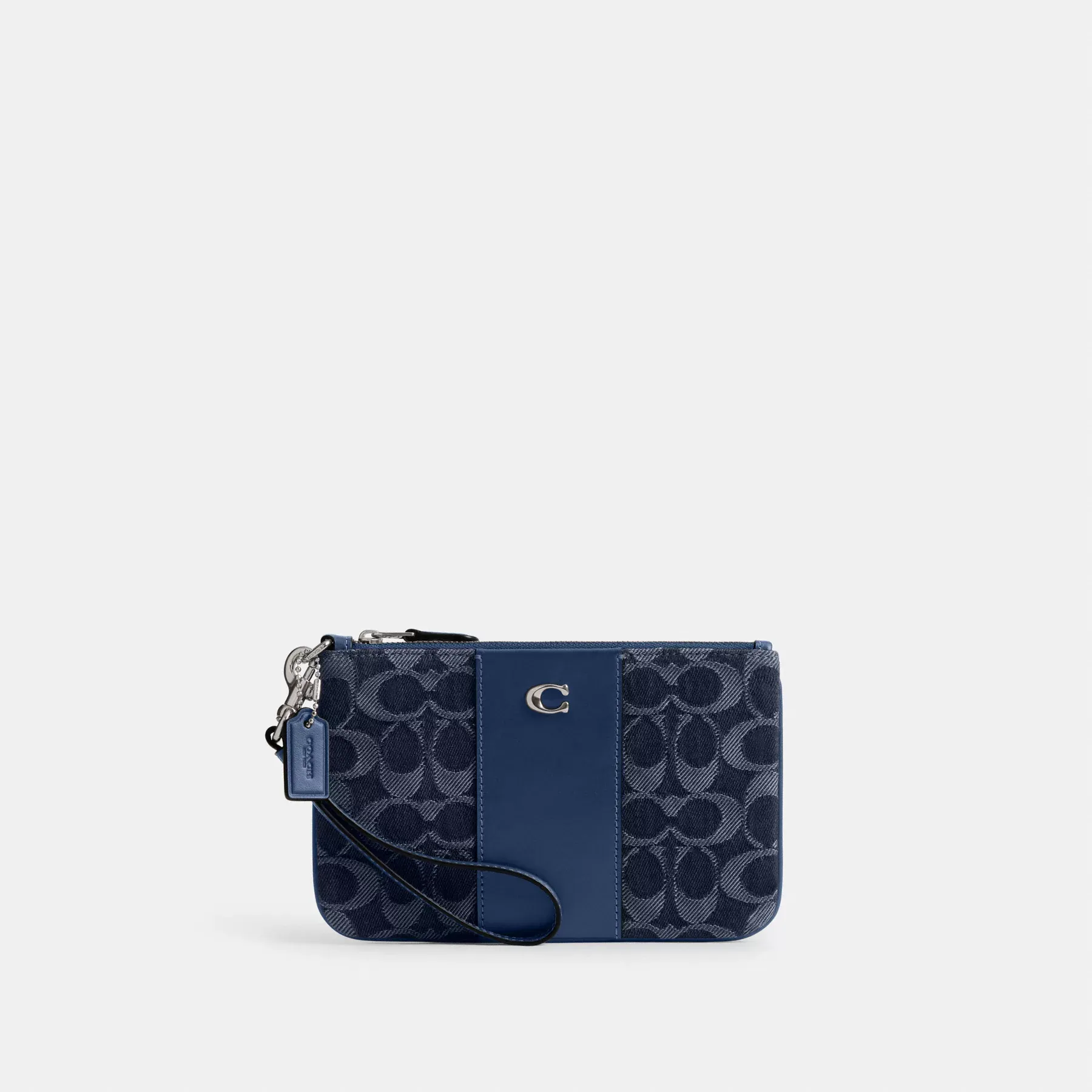 COACH Viktigt litet armband i signaturdenim Deep Blue Multi COACH Viktigt litet armband i signaturdenim Deep Blue Multi