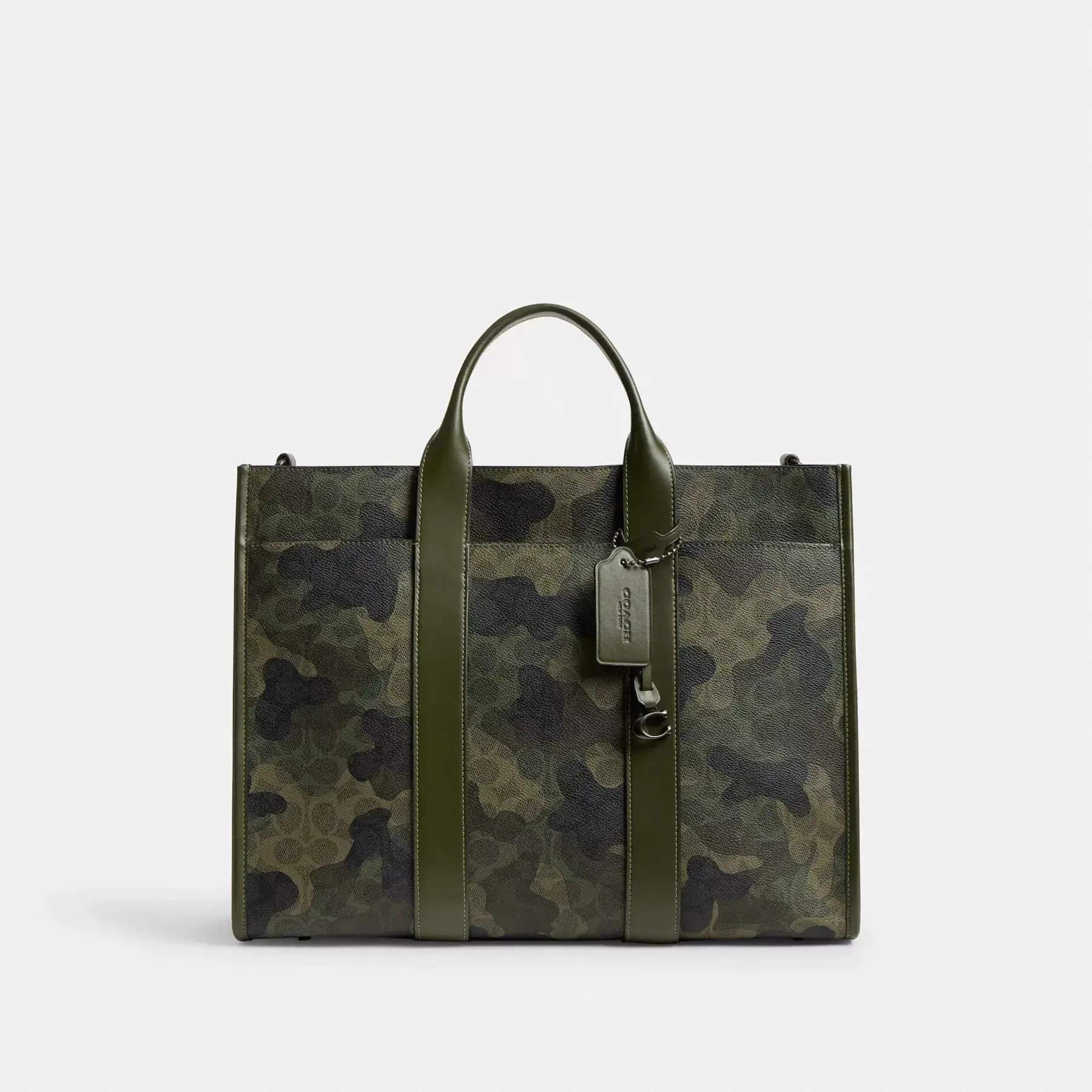 COACH Wesley Tote In Signature Camo Print Signatur Camo