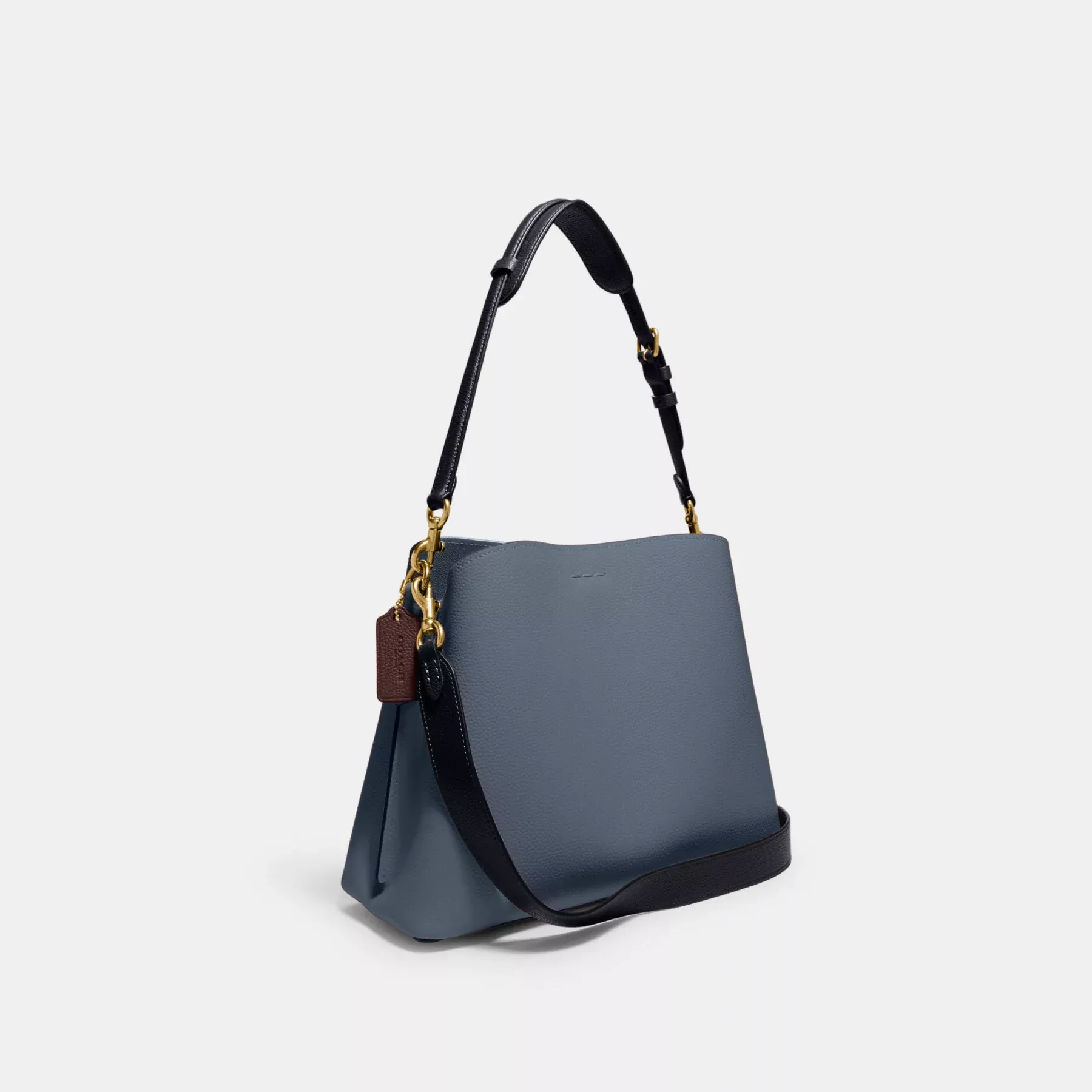 COACH Willow Axelväska I Colorblock Denim COACH Willow Axelväska I Colorblock Denim