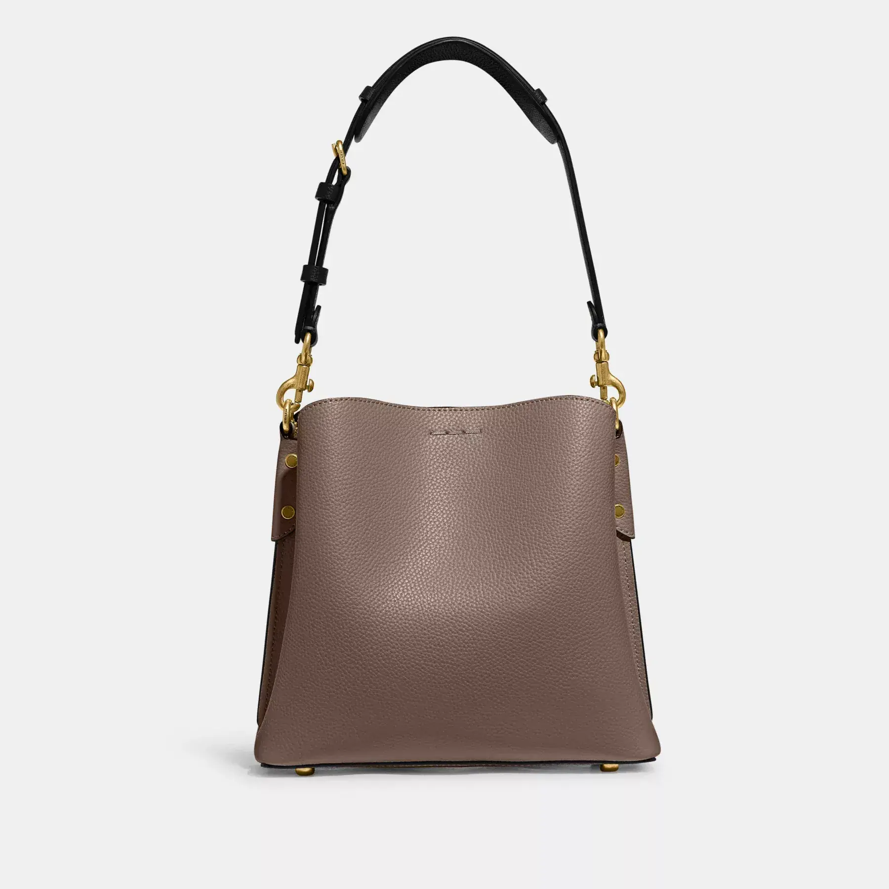COACH Willow Bucket Bag I Colorblock Mörk sten COACH Willow Bucket Bag I Colorblock Mörk sten