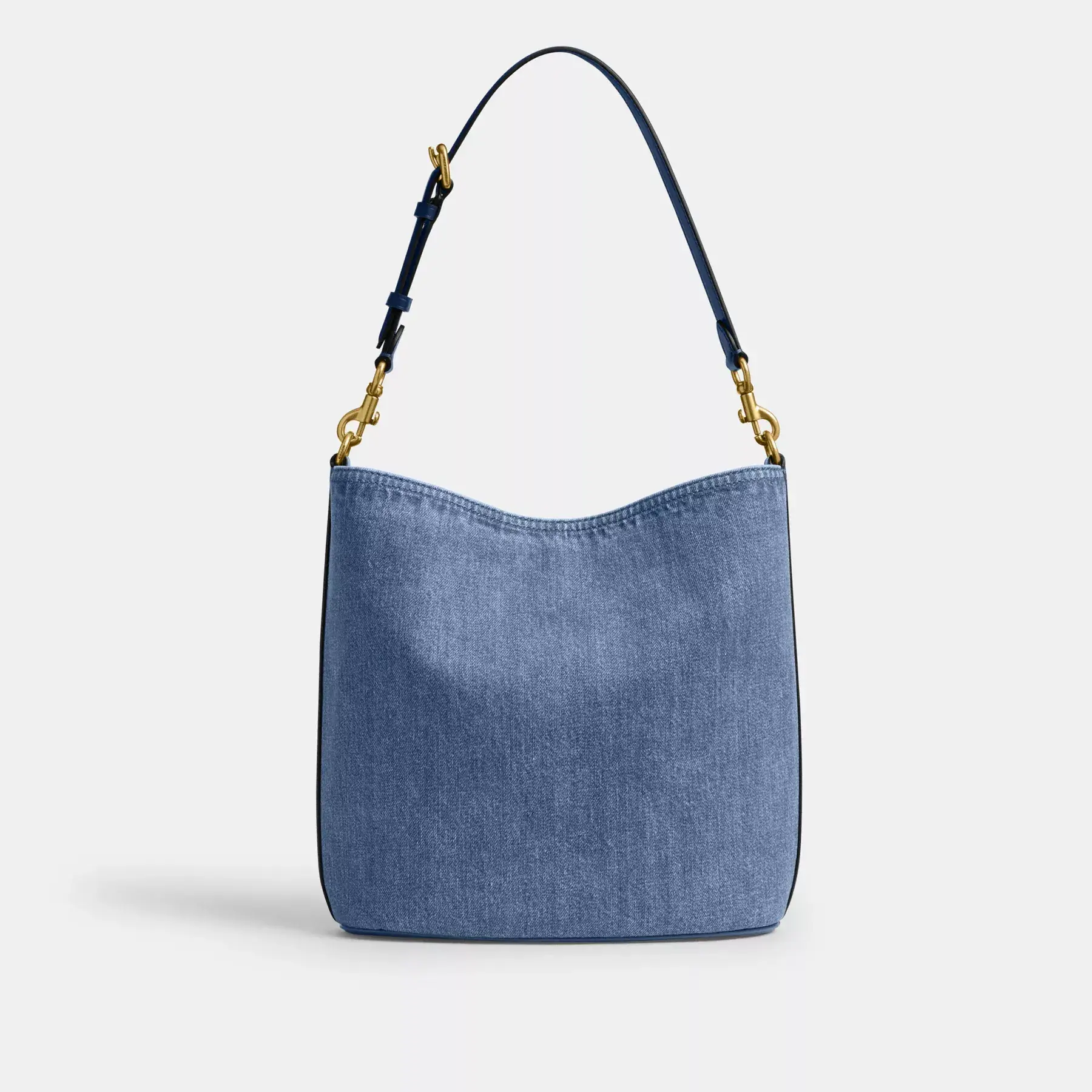 COACH Willow Soft Bucket Bag Djupblå COACH Willow Soft Bucket Bag Djupblå