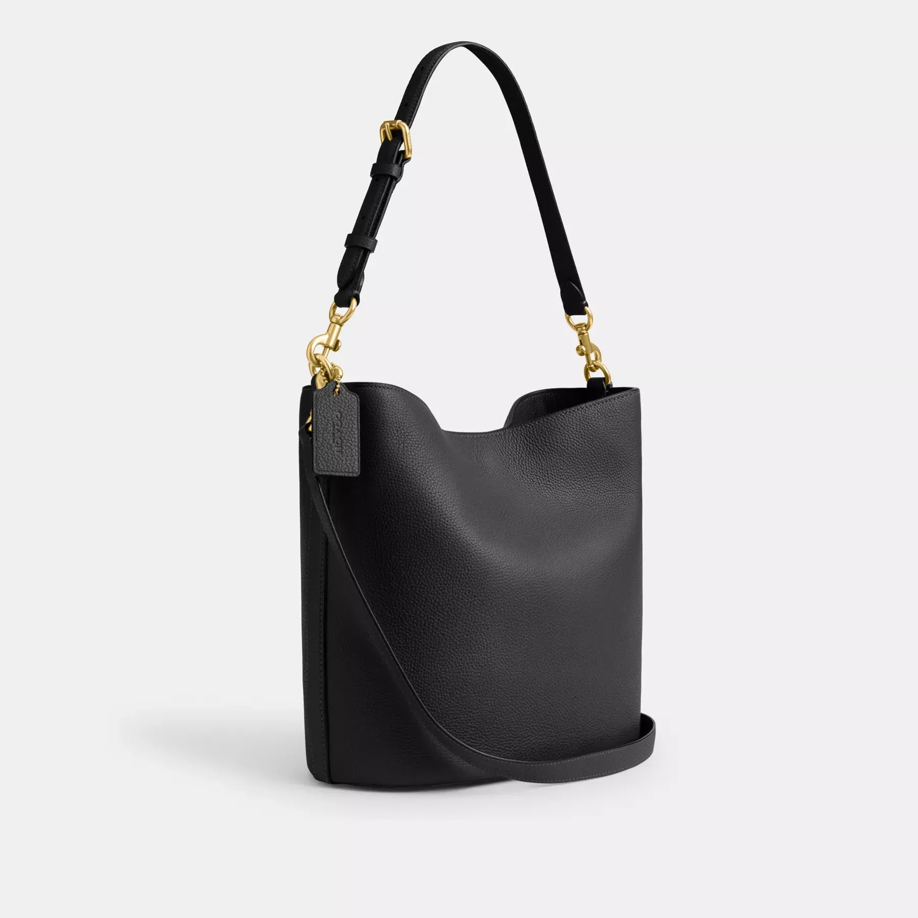 COACH Willow Soft Bucket Bag Svart