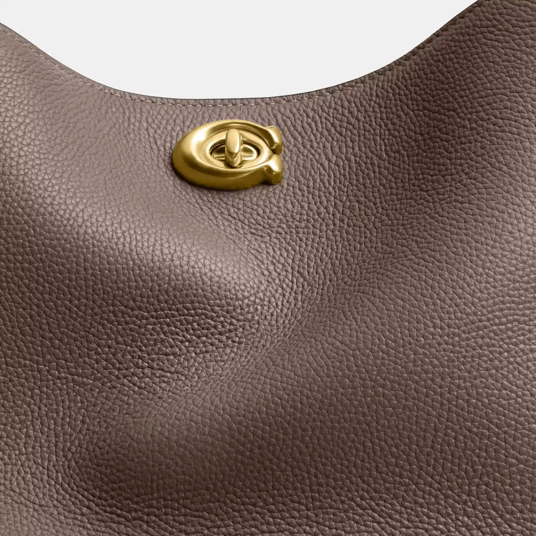 COACH Willow Soft Bucket Bag Mörk sten COACH Willow Soft Bucket Bag Mörk sten
