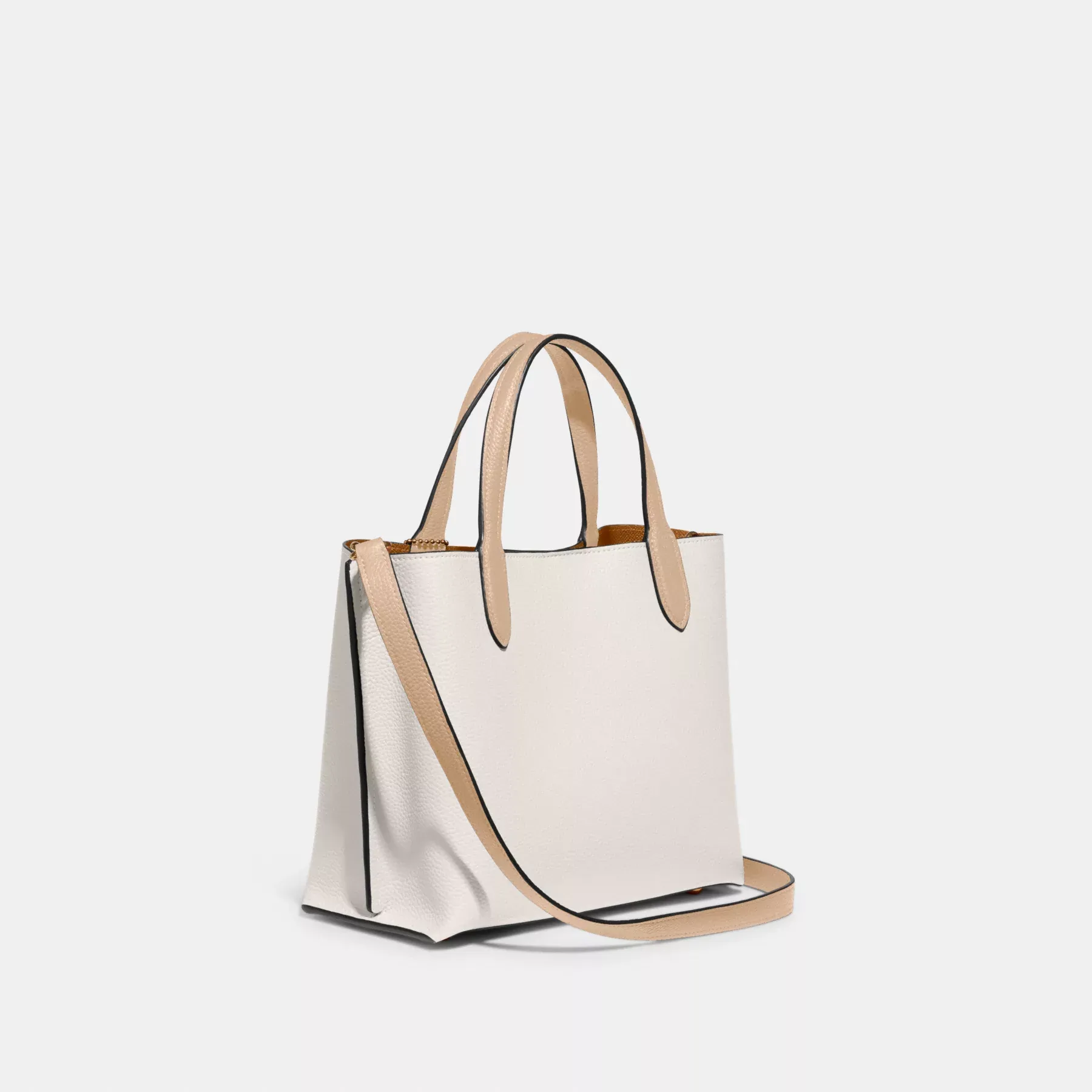 COACH Willow Tote 24 i färgblock Chalk Multi COACH Willow Tote 24 i färgblock Chalk Multi