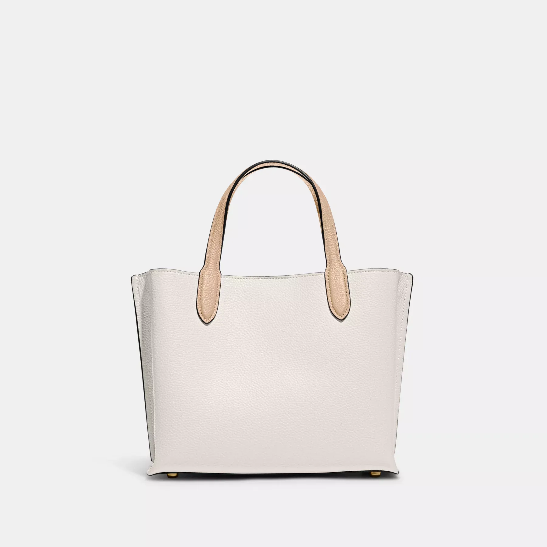COACH Willow Tote 24 i färgblock Chalk Multi COACH Willow Tote 24 i färgblock Chalk Multi