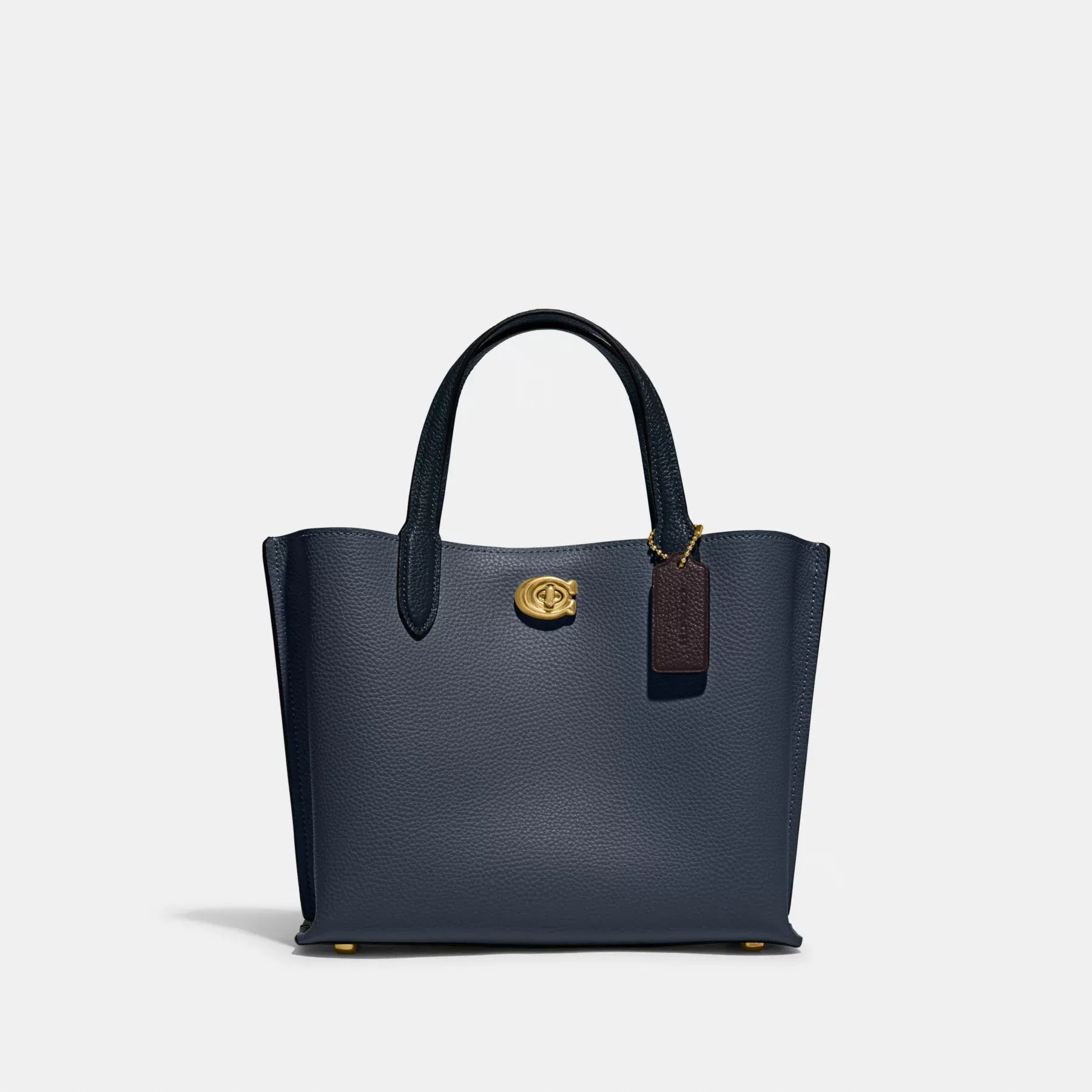 COACH Willow Tote 24 i färgblock Denim COACH Willow Tote 24 i färgblock Denim