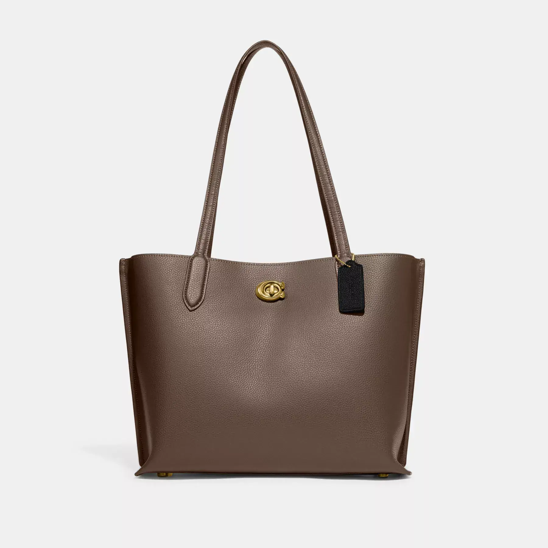 COACH Willow Tote Mörk sten