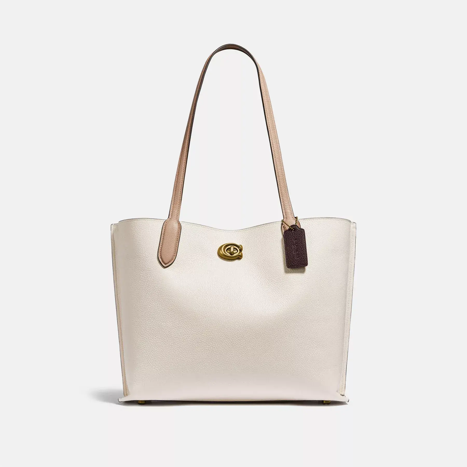 COACH Willow Tote I Colorblock Chalk Multi COACH Willow Tote I Colorblock Chalk Multi