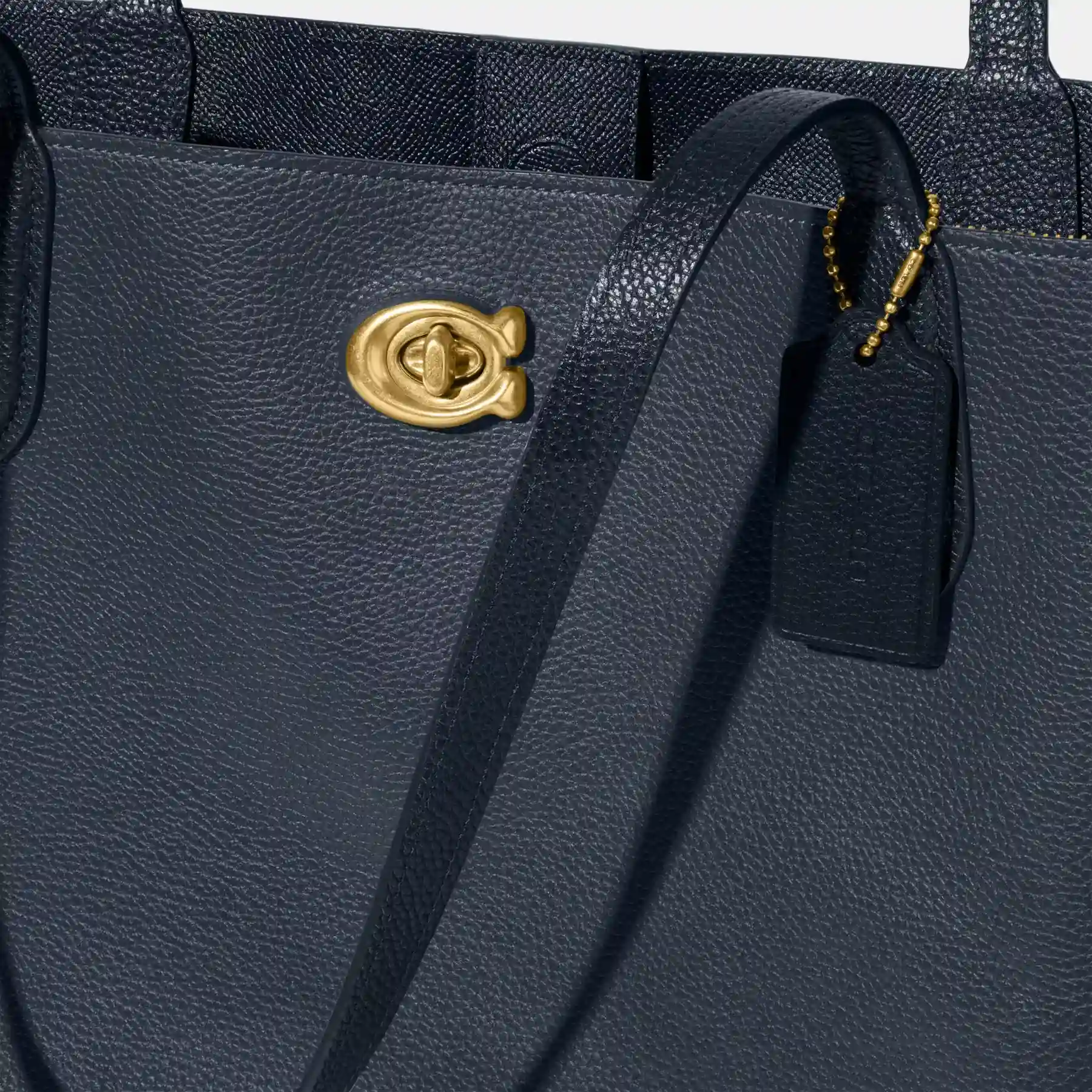 COACH Willow Tote I Colorblock Denim COACH Willow Tote I Colorblock Denim