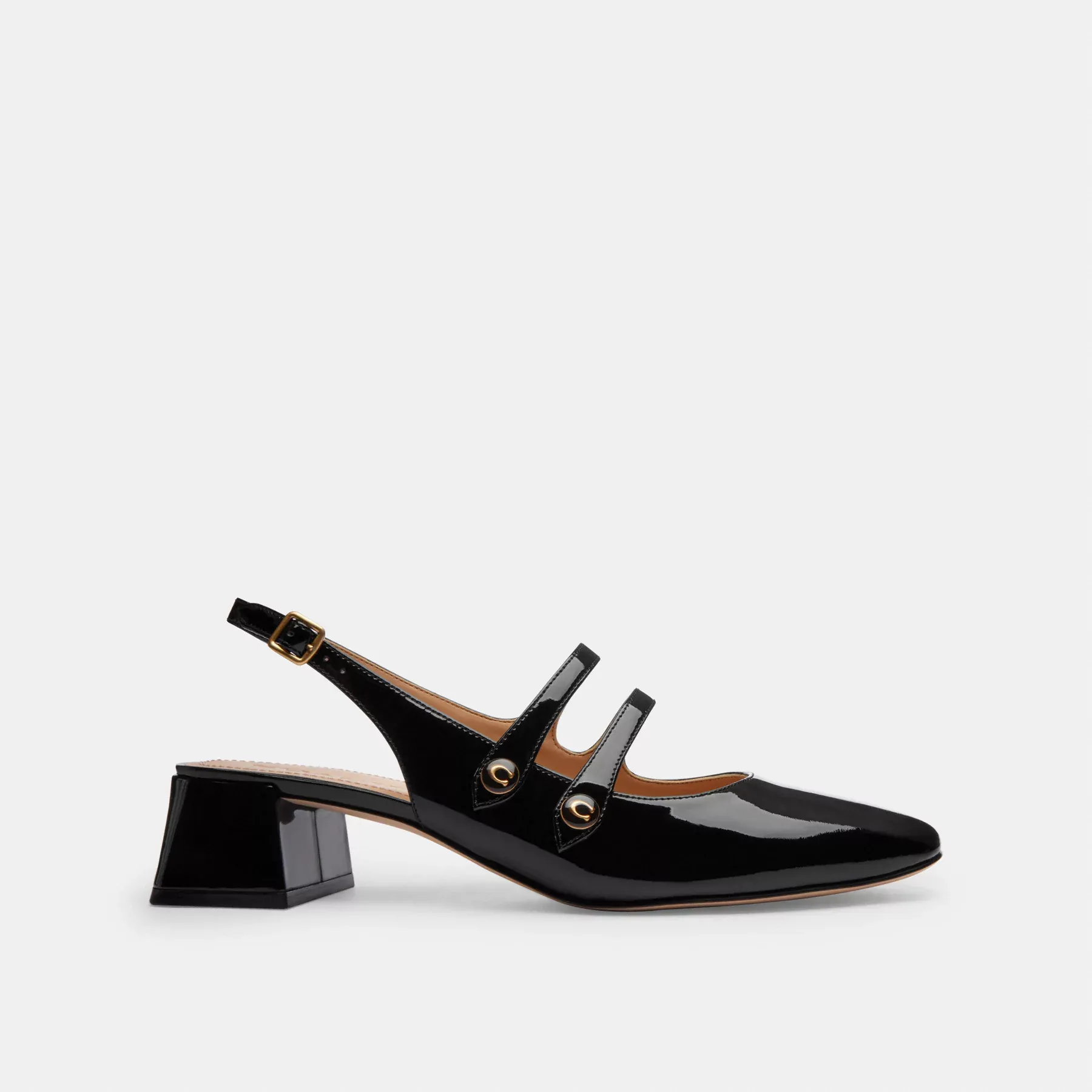 COACH Winley Slingback Mary Jane Svart