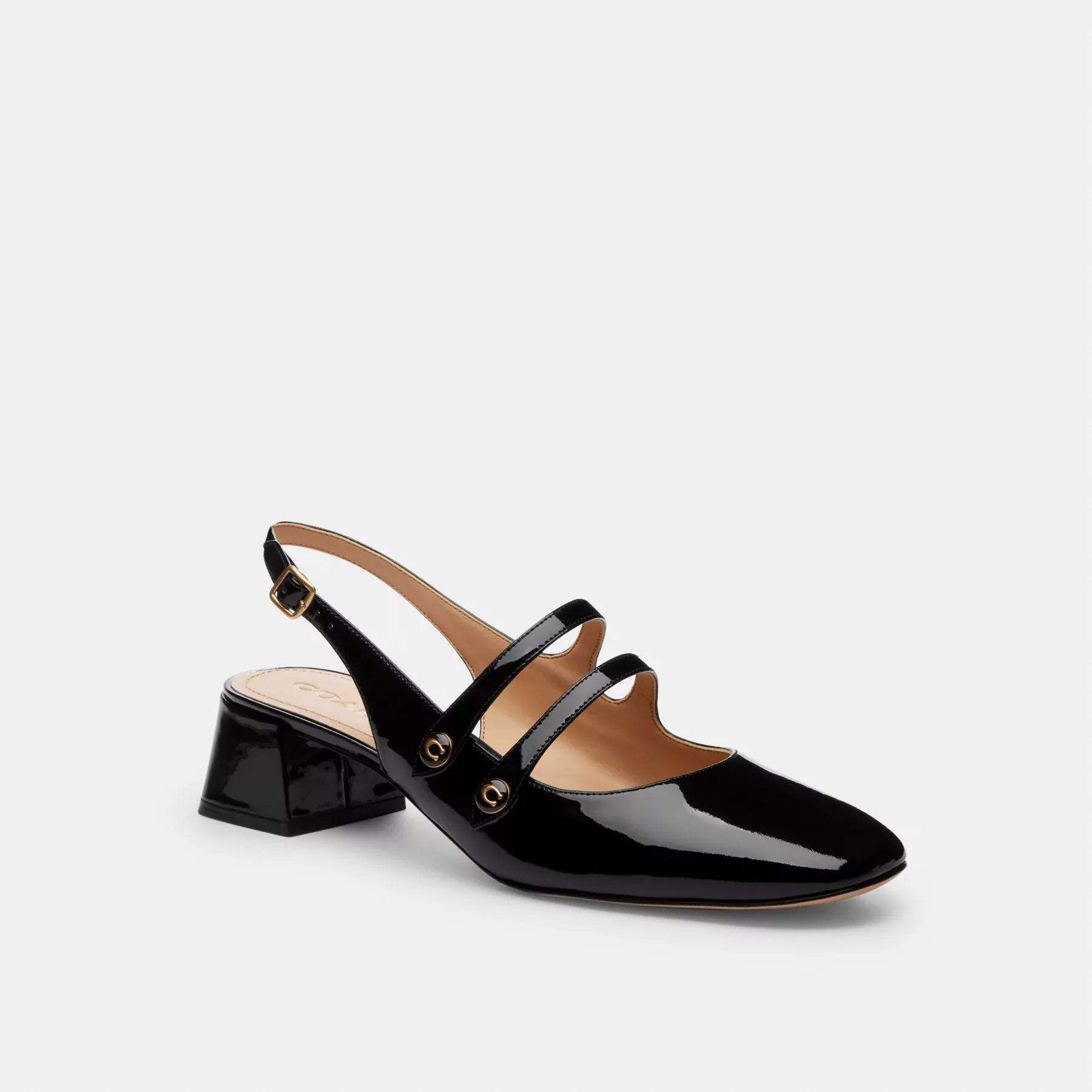 COACH Winley Slingback Mary Jane Svart