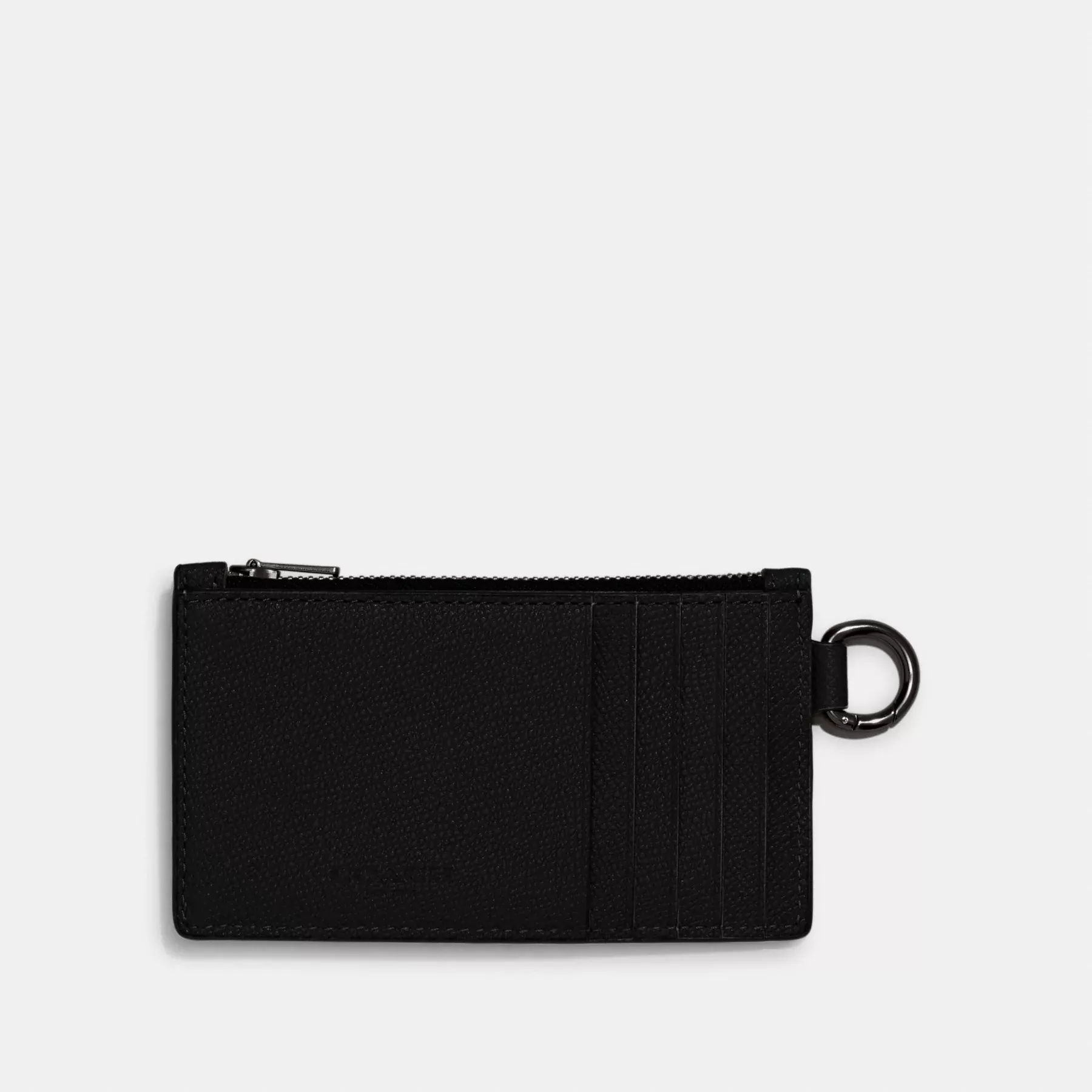 COACH Zip-kortfodral Svart COACH Zip-kortfodral Svart