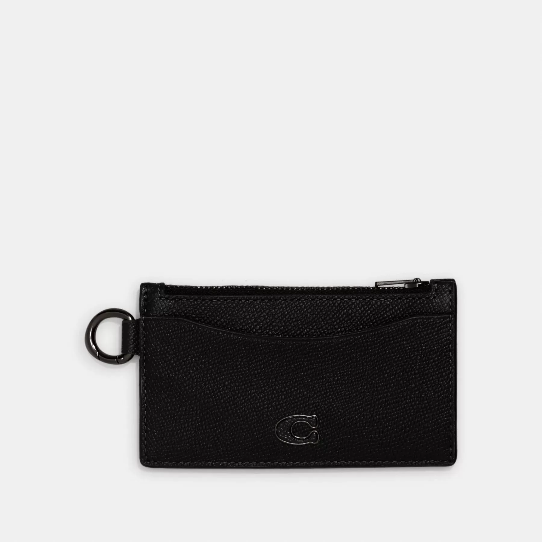 COACH Zip-kortfodral Svart COACH Zip-kortfodral Svart